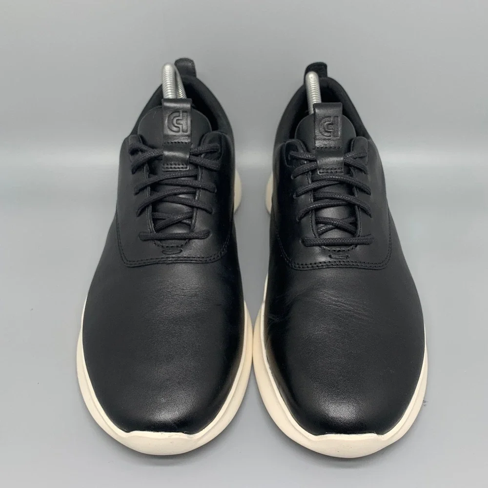 Cole Haan Runox Crosscourt Black Leather Shoes‎ C40269 Men's Sz 9